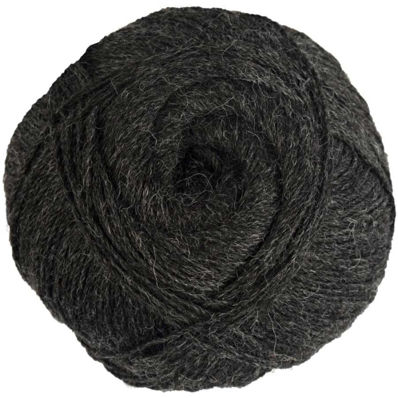 Charcoal Grey - 100% Alpaca - Fine - 100 gr./ 372 yd.