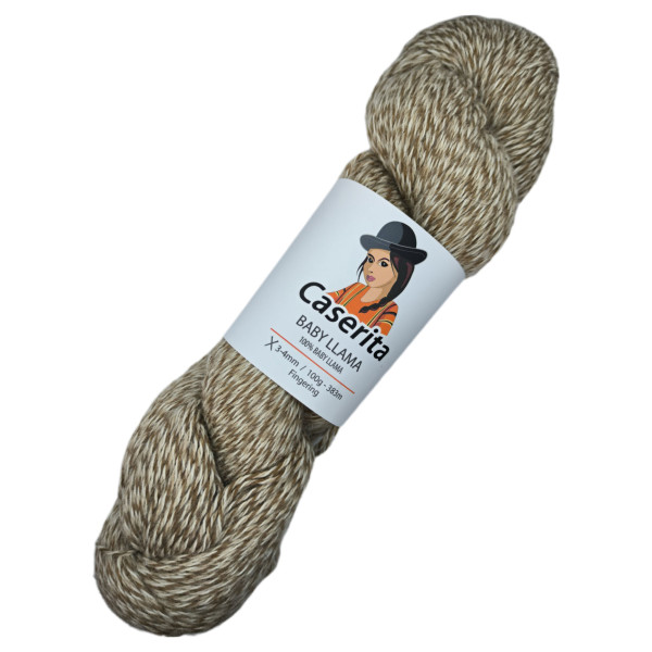 Beige Trio - 100% baby llama - 100 gr./ 419 yd.