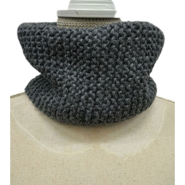 Knitted Cowl Santa Clara - Alpaca Wool